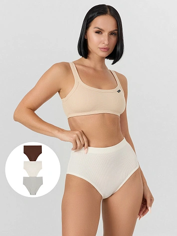 Трусы макси женские в наборе,3 шт