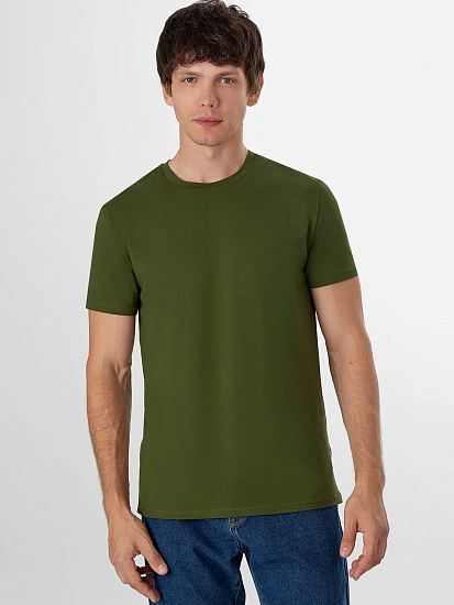 картинка Футболка мужская зеленая от магазина мужской одежды Mark Formelle