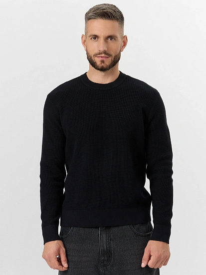 картинка Джемпер мужской черный  от магазина мужской одежды Mark Formelle