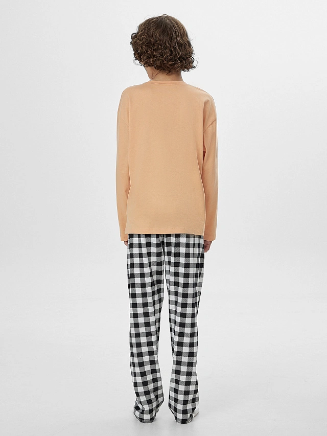 Комплект для мальчиков с надписью "Never stop" - 3