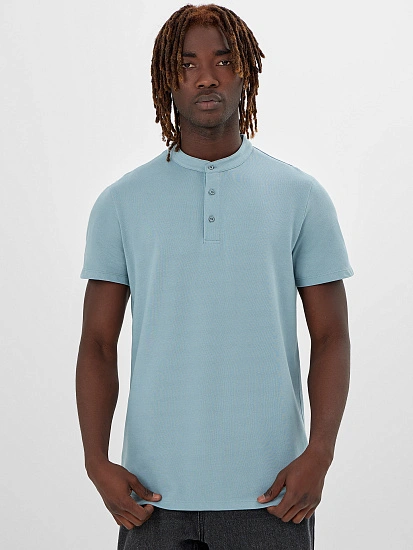 картинка Поло мужское мятное от магазина мужской одежды Mark Formelle