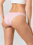 Трусы женские бесшовные розовые