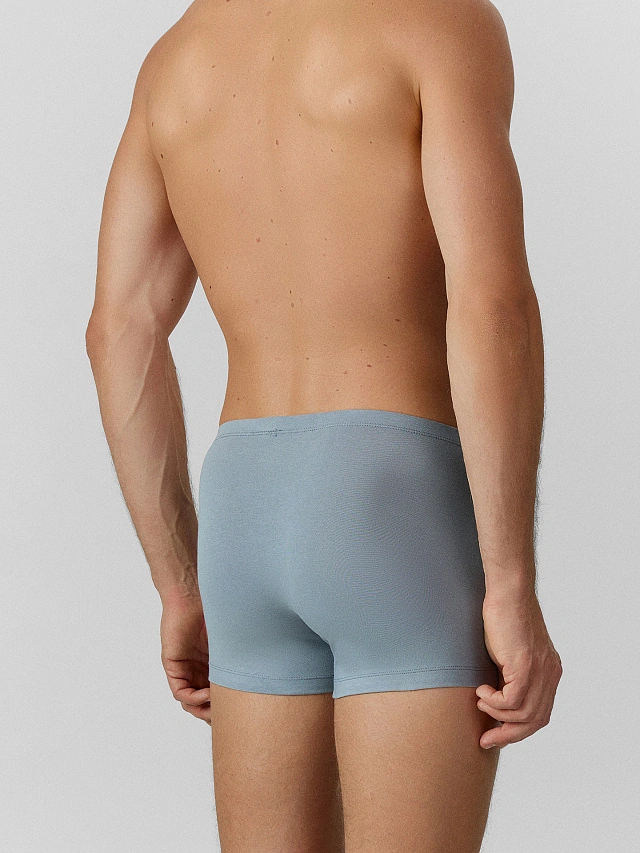 Трусы боксеры мужские серые - 6