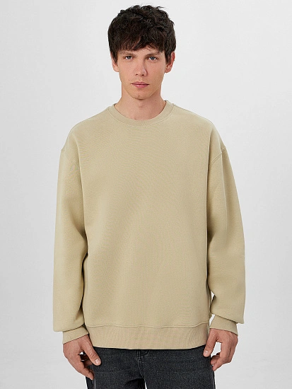 картинка Свитшот мужской бежевый от магазина мужской одежды Mark Formelle