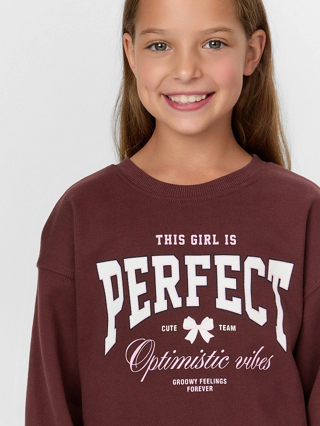 Комплект для девочек коричневый - 5