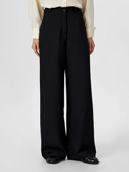 картинка Брюки женские черные от магазина стильной одежды Mark Formelle