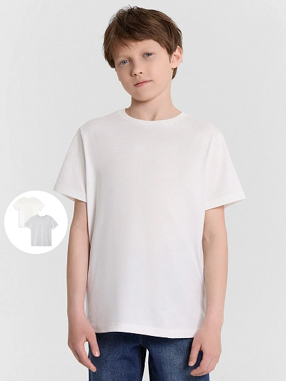 картинка Футболка для мальчиков в наборе,2 шт от магазина одежды для мальчиков от бренда Mark Formelle