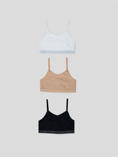 картинка Топ бюстье для девочек в наборе, 3 шт от известного бренда одежды для девочек Mark Formelle