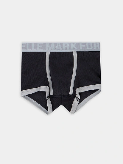 картинка Трусы боксеры для мальчиков серые от магазина одежды для мальчиков от бренда Mark Formelle