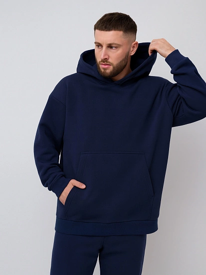 картинка Худи мужское синее  от магазина мужской одежды Mark Formelle