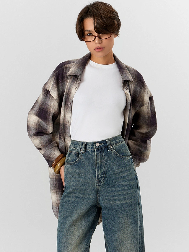 Джинсы женские синие - 9