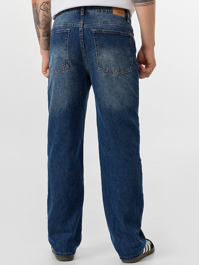 Джинсы мужские синие - 3