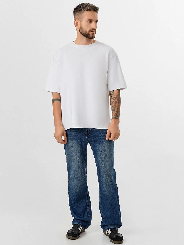 Джинсы мужские синие - 4