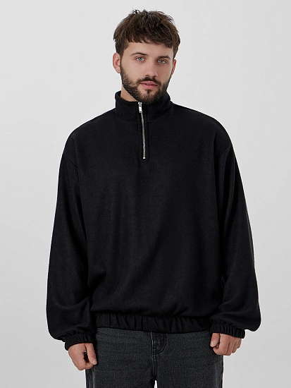 картинка Свитшот мужской черный от магазина мужской одежды Mark Formelle