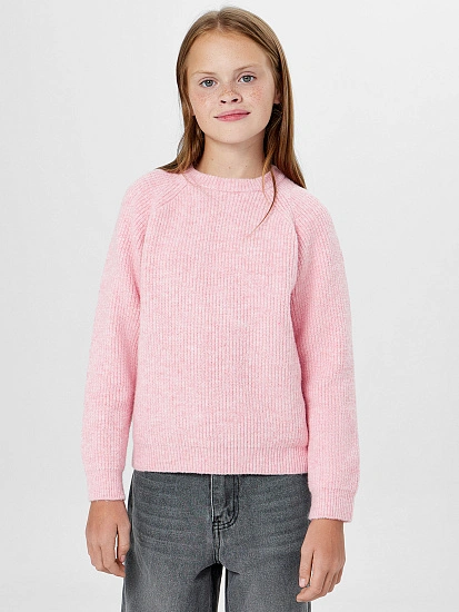 картинка Джемпер для девочек розовый от известного бренда одежды для девочек Mark Formelle
