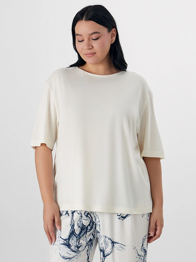 Комплект женский домашний с узором - 3