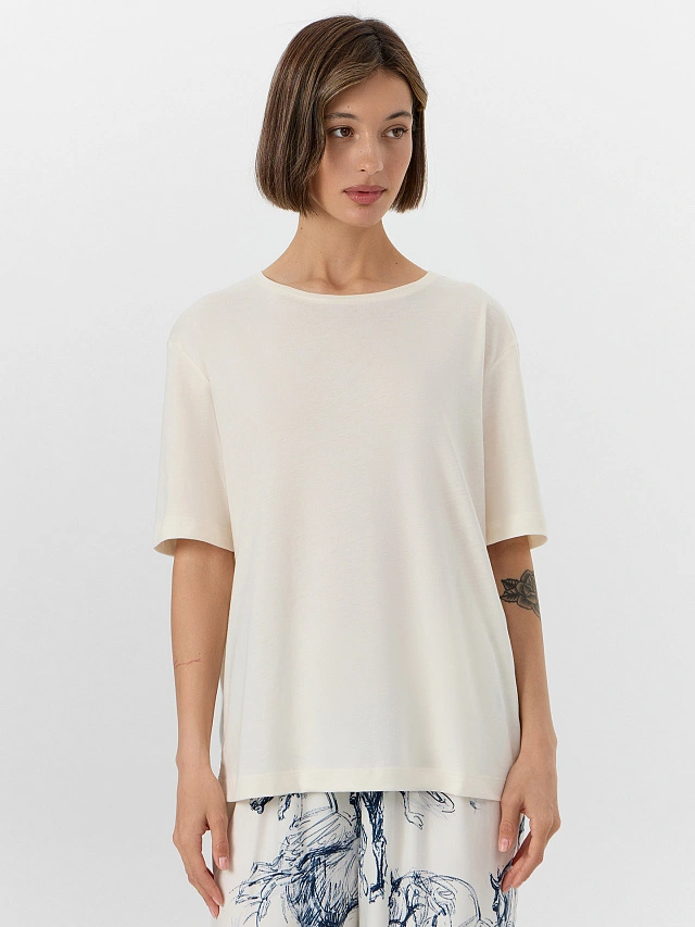 Комплект женский домашний с узором - 11