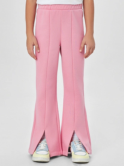 картинка Брюки для девочек розовые от известного бренда одежды для девочек Mark Formelle