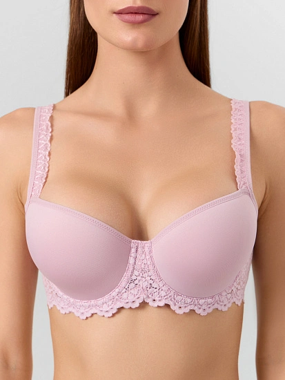 картинка Бюстгальтер макси женский розовый от магазина стильной одежды Mark Formelle