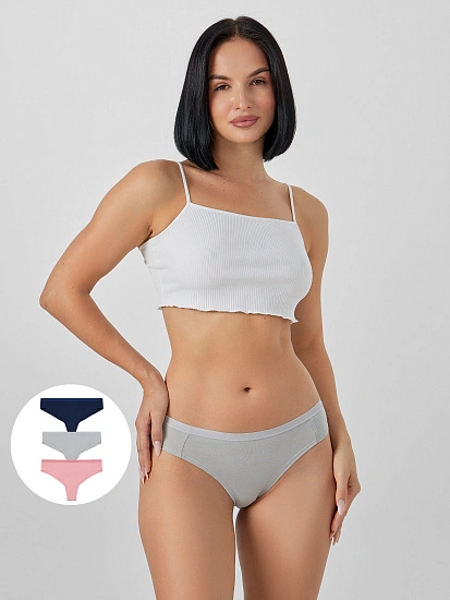 картинка ТРУСЫ ЖЕНСКИЕ (3ШТ.) от магазина стильной одежды Mark Formelle