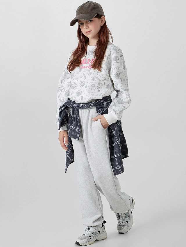 СВИТШОТ ДЛЯ ДЕВОЧЕК - 8