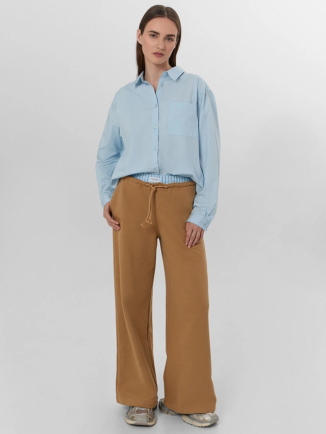 Брюки женские бежевые - 4