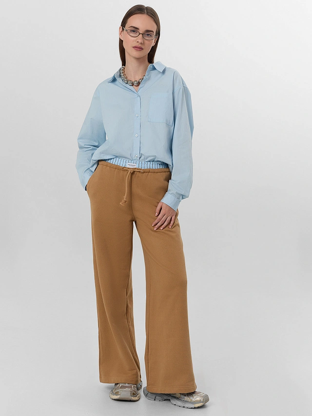 Брюки женские бежевые - 6