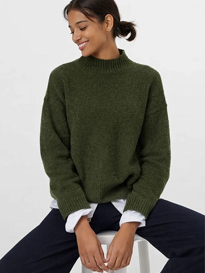 картинка Джемпер женский зеленый от магазина стильной одежды Mark Formelle