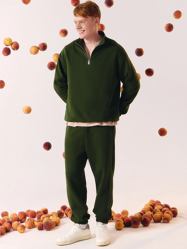 Комплект мужской зеленый - 4