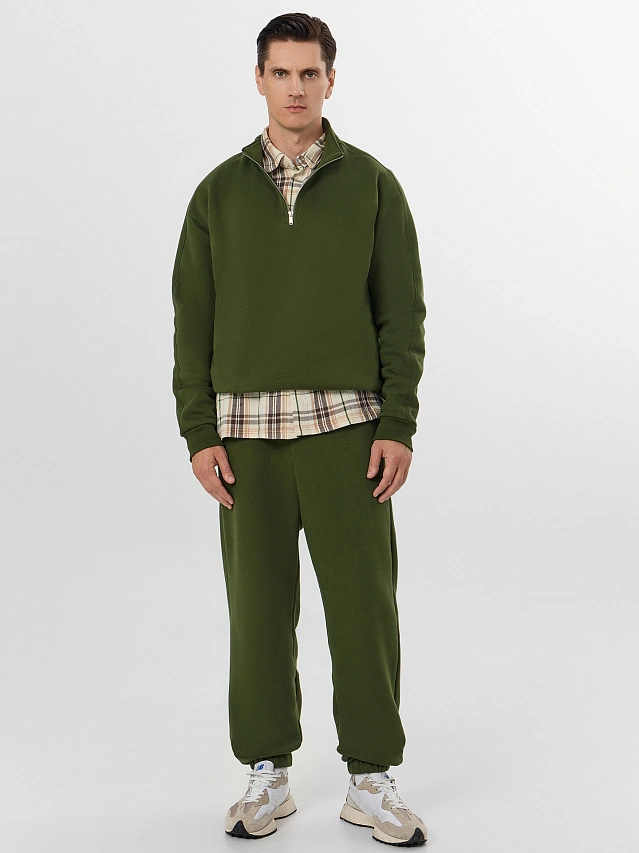 Комплект мужской зеленый - 13