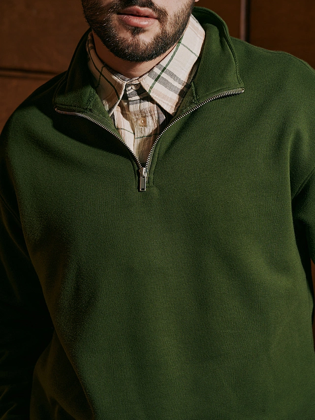 Комплект мужской зеленый - 15