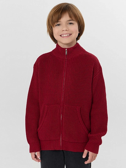 картинка Джемпер для мальчиков красный от магазина одежды для мальчиков от бренда Mark Formelle