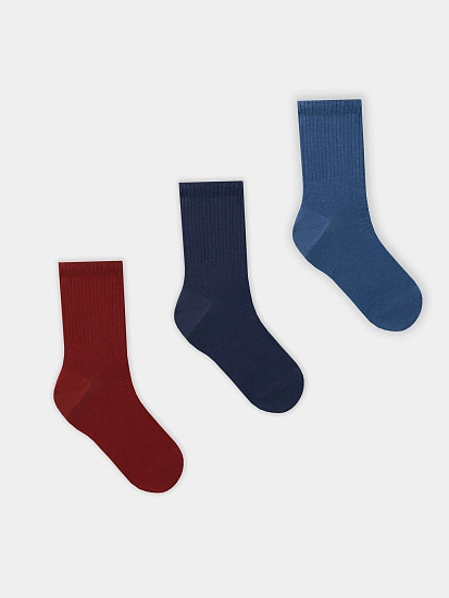 картинка НОСКИ ДЕТСКИЕ (3 пары) от известного бренда одежды для девочек Mark Formelle