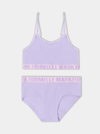 картинка КОМПЛЕКТ ДЛЯ ДЕВОЧЕК (ТОП, ТРУСЫ) от известного бренда одежды для девочек Mark Formelle