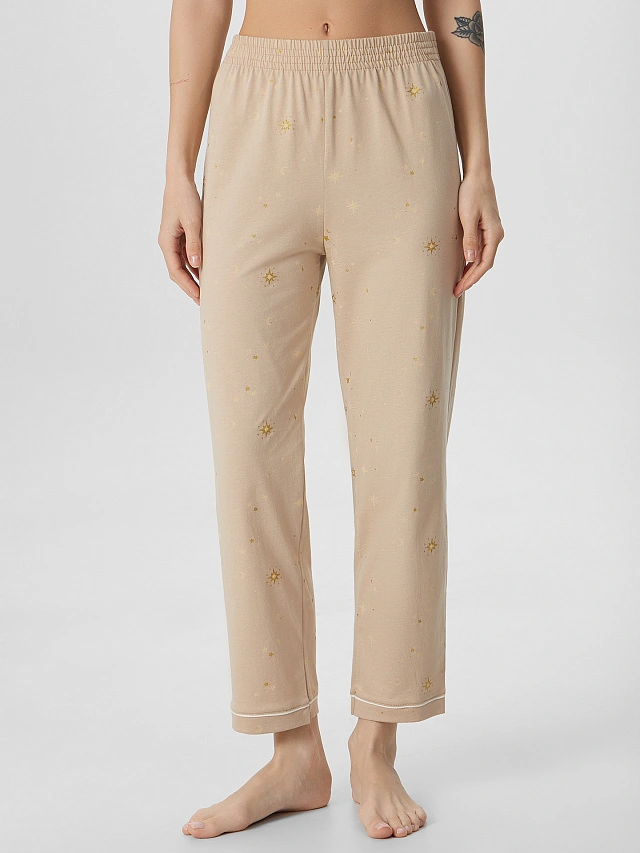 Комплект домашний женский бежевый - 9