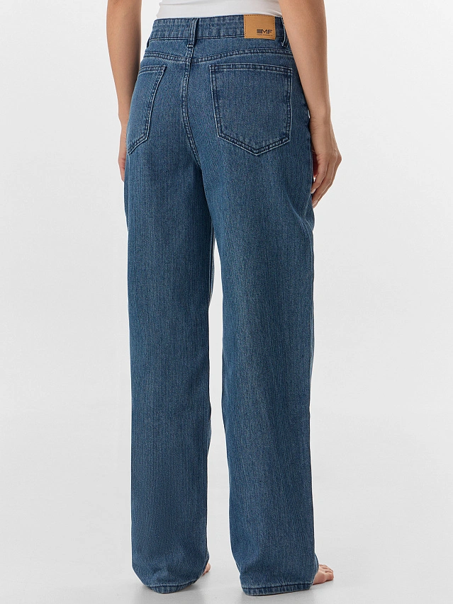 Джинсы женские синие - 7