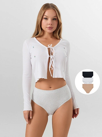 Трусы макси женские в наборе,3 шт