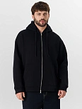 Толстовка мужская черная на молнии