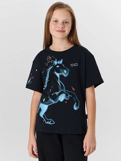 картинка ФУТБОЛКА ДЛЯ ДЕВОЧЕК от известного бренда одежды для девочек Mark Formelle