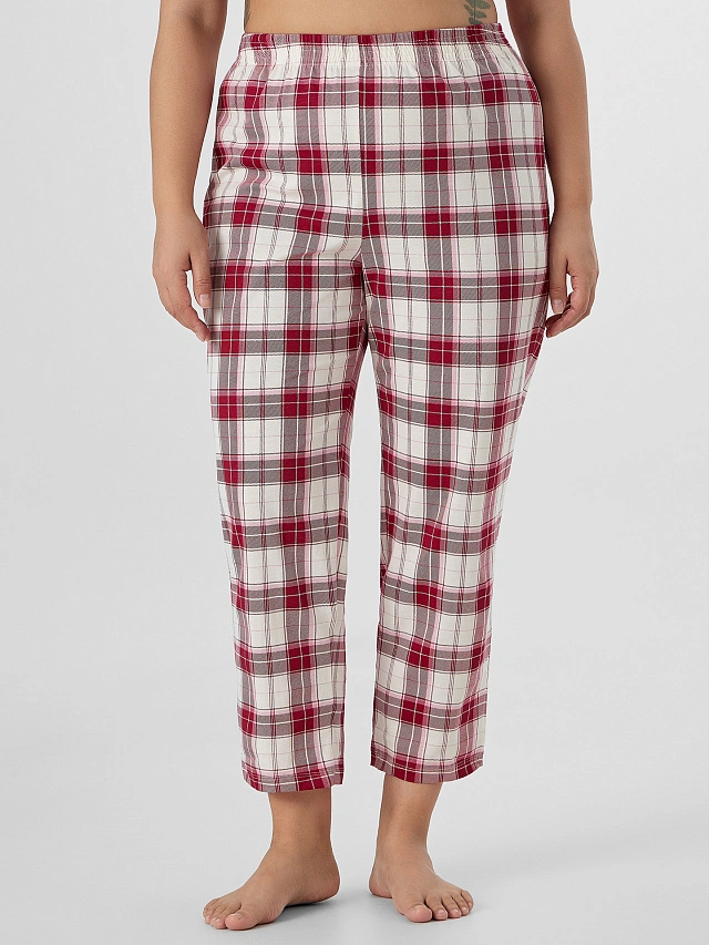 Костюм домашний женский в клетку - 7