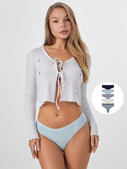 картинка ТРУСЫ ЖЕНСКИЕ (5ШТ.) от магазина стильной одежды Mark Formelle