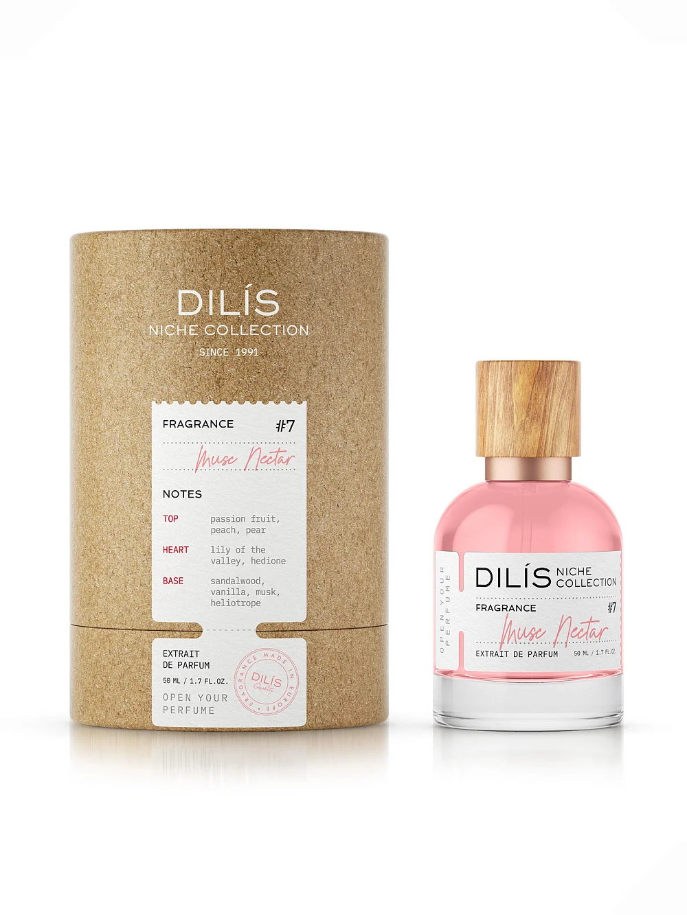 картинка Dilis Niche Collection Musc Nectar 50 мл от магазина стильной одежды Mark Formelle
