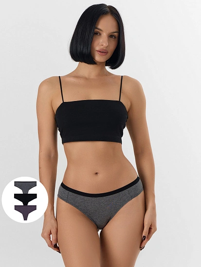 картинка ТРУСЫ ЖЕНСКИЕ (3ШТ.) от магазина стильной одежды Mark Formelle