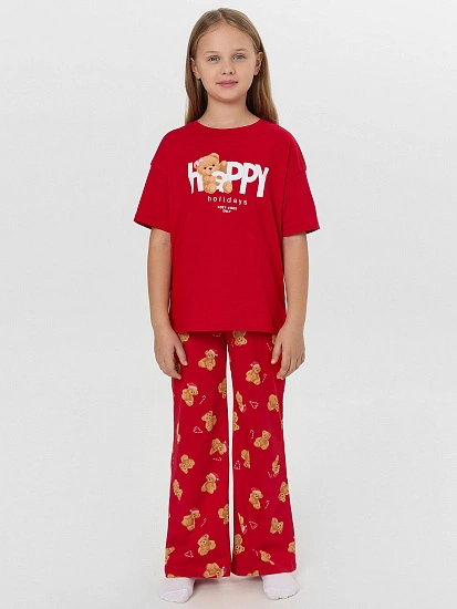 картинка КОМПЛЕКТ ДЛЯ ДЕВОЧЕК (ДЖЕМПЕР, БРЮКИ) от известного бренда одежды для девочек Mark Formelle