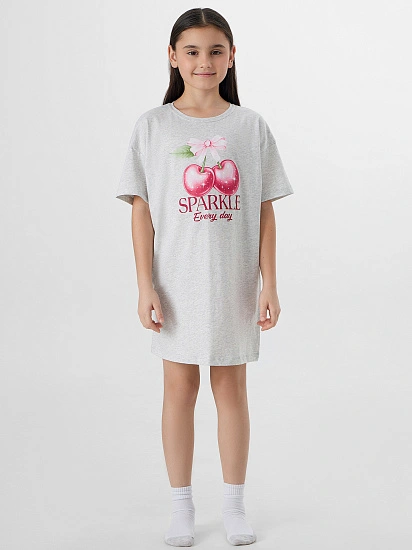 картинка СОРОЧКА НОЧНАЯ ДЛЯ ДЕВОЧЕК от известного бренда одежды для девочек Mark Formelle