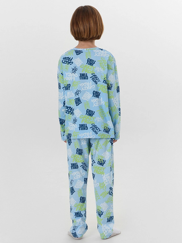 КОМПЛЕКТ ДЛЯ МАЛЬЧИКОВ (ЛОНГСЛИВ, БРЮКИ) - 3