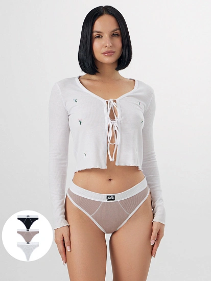 картинка ТРУСЫ ЖЕНСКИЕ (3ШТ.) от магазина стильной одежды Mark Formelle