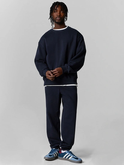 картинка Теплый комплект мужской синий с начесом от магазина мужской одежды Mark Formelle