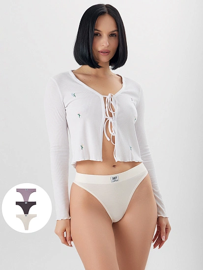 картинка ТРУСЫ ЖЕНСКИЕ (3ШТ.) от магазина стильной одежды Mark Formelle