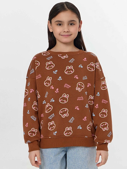 картинка СВИТШОТ ДЛЯ ДЕВОЧЕК от известного бренда одежды для девочек Mark Formelle